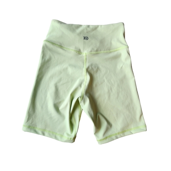 tentree Pants - TENTREE In motion bike shorts athletic shorts in lime green size Small